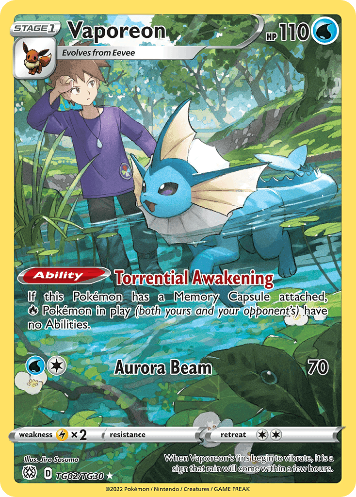 Vaporeon — Brilliant Stars